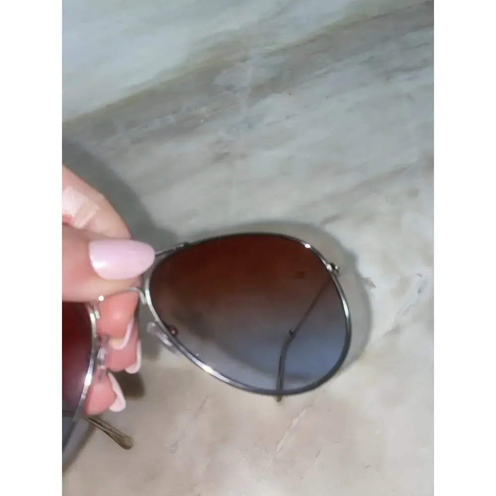 Robin Ruth Aguya Aviator Sunglasses pink blue